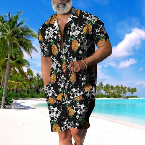 Men's 3D Printed Trendy Digital Shirt